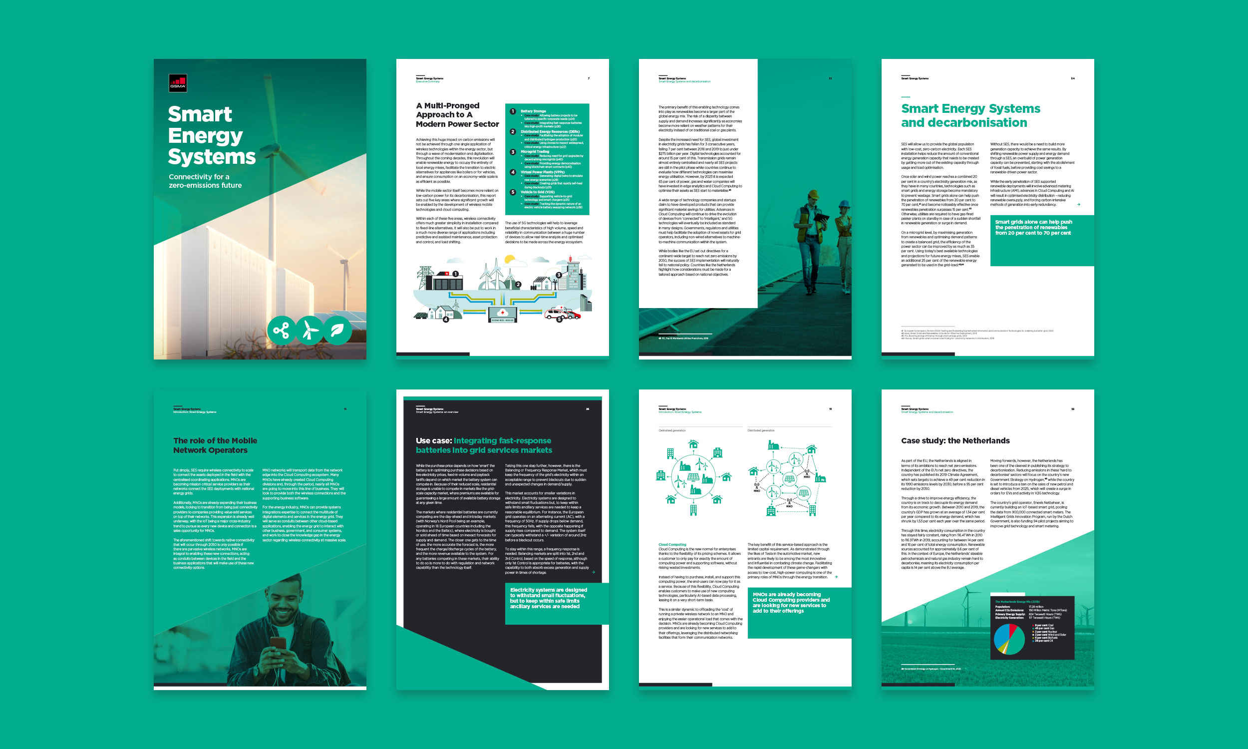 Pages from the GSMA Smart Enery report